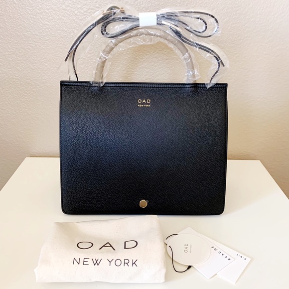 NWT OAD NEW YORK Prism Convertible Satchel - Picture 7 of 8